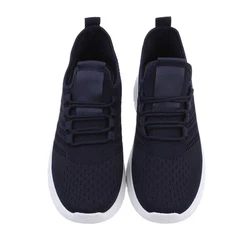 Coolwalk Herren Low-Top Freizeit Sneaker Flach Sneakers Dunkelblau