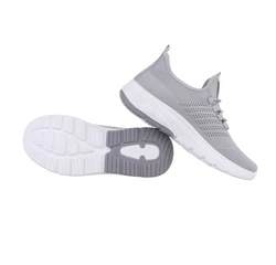 Coolwalk Herren Low-Top Freizeit Sneaker Flach Sneakers Grau