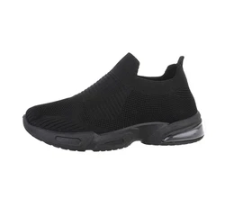 Coolwalk Herren Low-Top Freizeit Sneaker Flach Sneakers Schwarz
