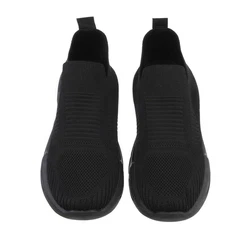 Coolwalk Herren Low-Top Freizeit Sneaker Flach Sneakers Schwarz