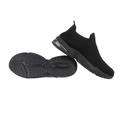 Coolwalk Herren Low-Top Freizeit Sneaker Flach Sneakers Schwarz