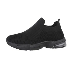 Coolwalk Herren Low-Top Freizeit Sneaker Flach Sneakers Schwarz