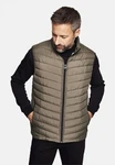 New Canadian Steppweste Dunkelgrün/Braun/Khaki/Beige/Grün