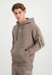 Alpha Industries Hoodie EMB  Braun/Khaki/Grau/Beige/Dunkelgrün