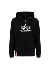 Alpha Industries Basic Zip Hoodie (PP) Schwarz/Blau