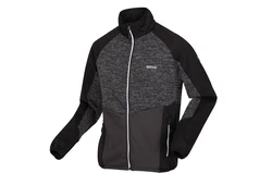 Regatta Strickfleecejacke Coldane V Schwarz/Dunkelgrau/Grau