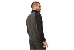 Regatta Strickfleecejacke Coldane V Schwarz/Dunkelgrau/Grau