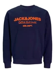 Jack & Jones Sweatshirt JJGALE SWEAT O-NECK Dunkelblau