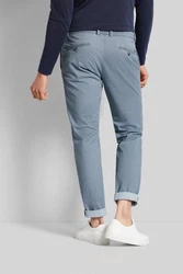 bugatti Chinohose Grau/Blau/Hellblau