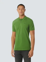 NO EXCESS Poloshirt Grün/Türkis/Neonfarben