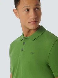 NO EXCESS Poloshirt Grün/Türkis/Neonfarben