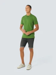 NO EXCESS Poloshirt Grün/Türkis/Neonfarben