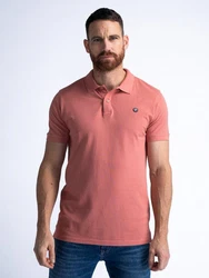 Petrol Industries Poloshirt Herren Kurzarm Rot/Rosa/Orange