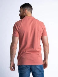 Petrol Industries Poloshirt Herren Kurzarm Rot/Rosa/Orange