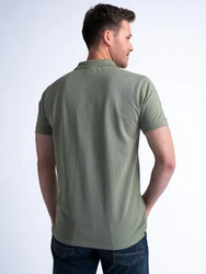 Petrol Industries Poloshirt Herren Kurzarm Dunkelgrün/Khaki/Grün