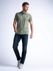 Petrol Industries Poloshirt Herren Kurzarm Dunkelgrün/Khaki/Grün