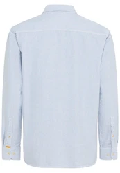 camel active Langarmhemd Hellblau/Blau