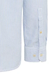 camel active Langarmhemd Hellblau/Blau