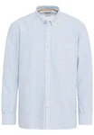 camel active Langarmhemd Hellblau/Blau