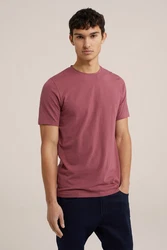 WE Fashion T-Shirt Rot/Rosa/Lila/Dunkelrot/Bordeaux
