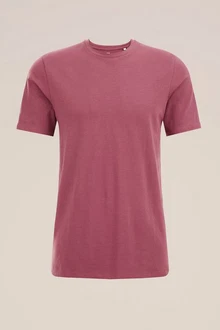 WE Fashion T-Shirt Rot/Rosa/Lila/Dunkelrot/Bordeaux