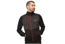 Regatta Strickfleecejacke Coldane V Rot/Schwarz/Dunkelrot