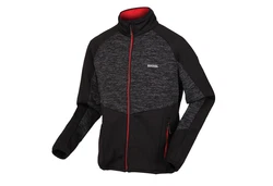 Regatta Strickfleecejacke Coldane V Rot/Schwarz/Dunkelrot