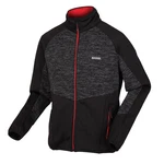 Regatta Strickfleecejacke Coldane V Rot/Schwarz/Dunkelrot