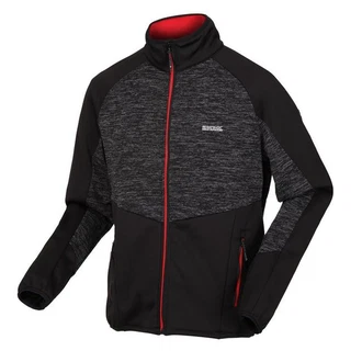 Regatta Strickfleecejacke Coldane V Rot/Schwarz/Dunkelrot