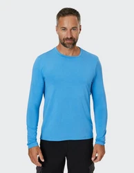 HOT Sportswear Sweatshirt Longsleeve Holen Hellblau/Blau/Türkis