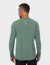 HOT Sportswear Sweatshirt Longsleeve Holen Grün/Hellgrün/Türkis