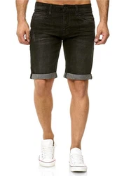 Indicode Shorts Kaden Jeans Braun/Dunkelgrün/Khaki/Dunkelbraun