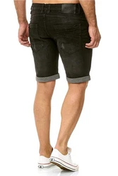 Indicode Shorts Kaden Jeans Braun/Dunkelgrün/Khaki/Dunkelbraun