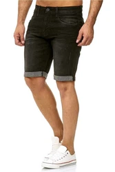Indicode Shorts Kaden Jeans Braun/Dunkelgrün/Khaki/Dunkelbraun