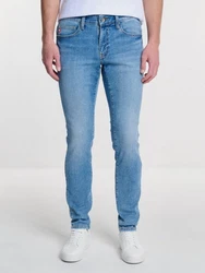 BIG STAR Skinny-fit Jeans DERIC Hellblau/Blau/Türkis