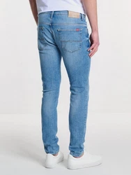 BIG STAR Skinny-fit Jeans DERIC Hellblau/Blau/Türkis