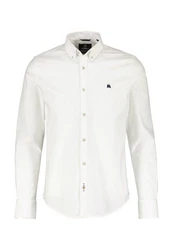 LERROS Langarmhemd Oxfordhemd Weiß/Creme