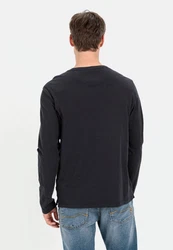 camel active Henleyshirt NOS Hellblau/Schwarz/Dunkelgrau/Grau/Dunkelblau