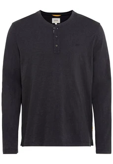 camel active Henleyshirt NOS Hellblau/Schwarz/Dunkelgrau/Grau/Dunkelblau