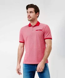 Brax Poloshirt Style PETTER Rot/Dunkelrot/Rosa