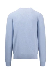 FYNCH-HATTON Strickpullover O-Neck Blau/Hellblau