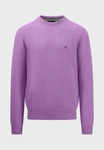 FYNCH-HATTON Strickpullover O-Neck Lila/Fliederfarben/Rosa
