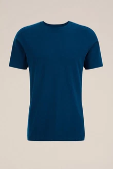 WE Fashion T-Shirt Dunkelblau/Blau