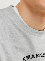 Jack & Jones Sweatshirt JJFOREST SWEAT CREW NECK Grau/Khaki