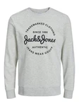 Jack & Jones Sweatshirt JJFOREST SWEAT CREW NECK Grau/Khaki
