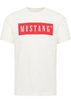 MUSTANG T-Shirt Austin creme/rot MUSTANG T-Shirt Austin creme/rot