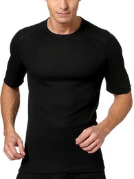Funktionsunterhemd SHIRT S/S CREW NECK WARM BLACK