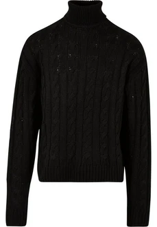 URBAN CLASSICS Rundhalspullover Boxy Roll Neck Sweater