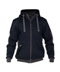 Dassy Hybridjacke Kapuzenpullover (1-St) Dunkelblau/Schwarz/Dunkelgrau