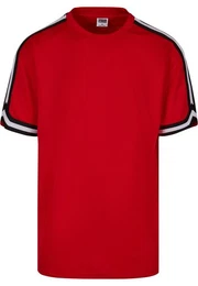 T-Shirt Herren Oversized Stripes Mesh Tee (1-tlg)